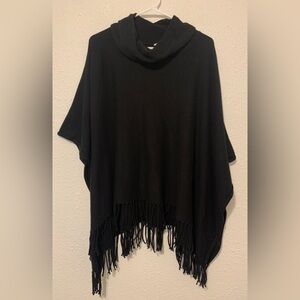 Chico’s Poncho Women’s One Size Jolene Fringe